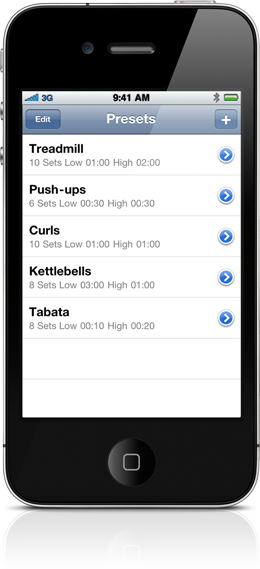 Interval Pro Presets