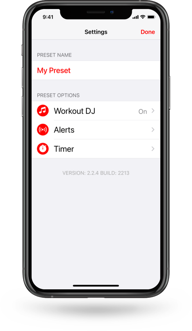 Boxing Timer Pro Presets