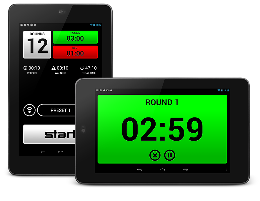 Boxing Timer Pro on Android Tablets