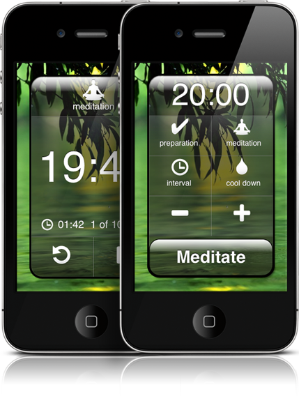 Meditate - Meditation timer app for iPhone iPad and iOS