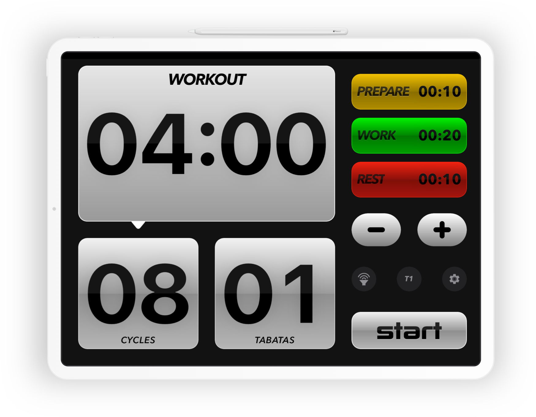 Tabata Pro for iPad by SimpleTouch