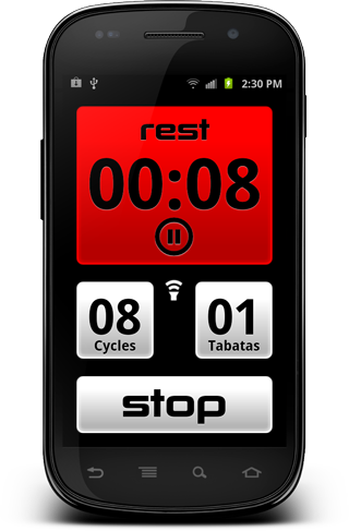 Tabata Pro, Rest